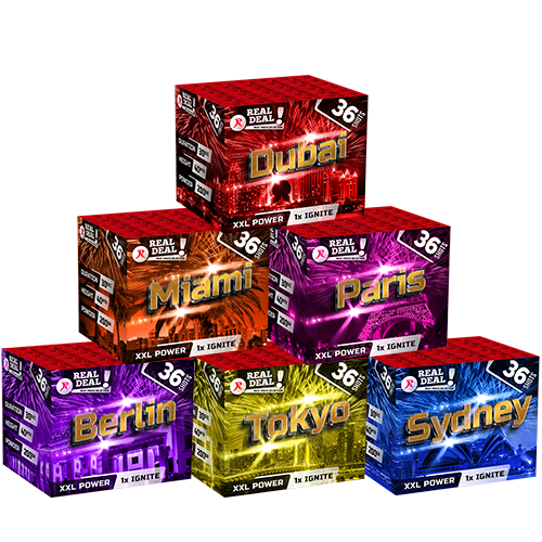 SPECTACLE 6 6x36 SHOTS ASSORTED CAKES